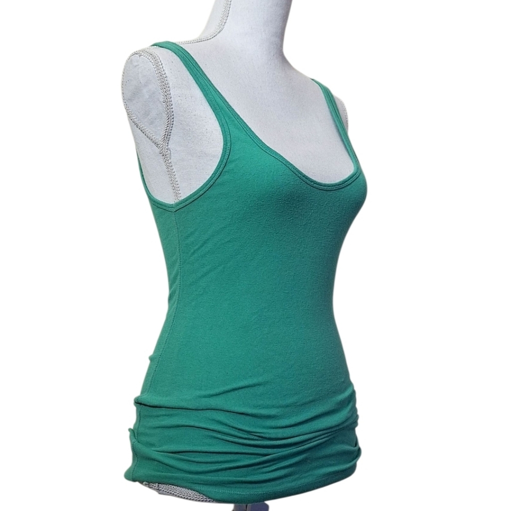 A&F Green Ribbed Racer Back Tank Top! - Picture 11 of 11